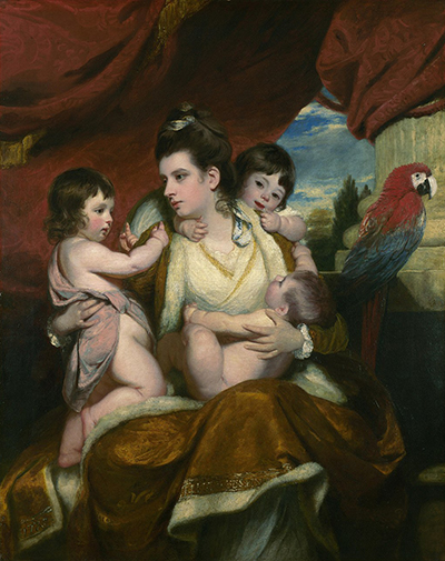 Lady Cockburn and Her Three Eldest Sons Joshua Reynolds